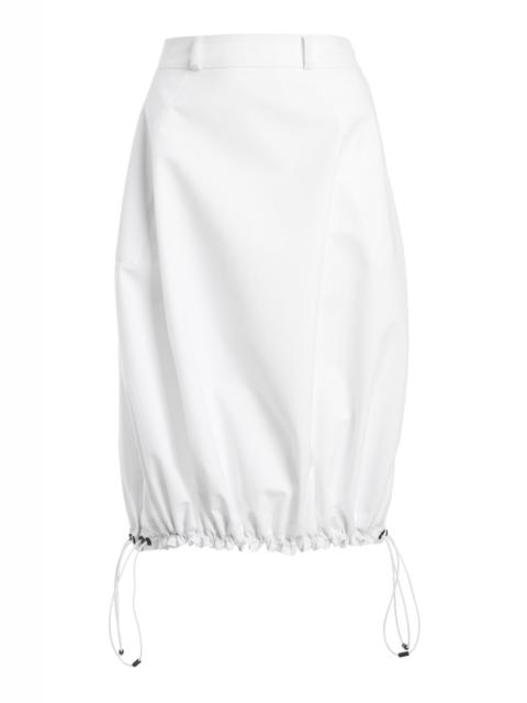 COPERNI Technical Tailored Balloon Skirt white