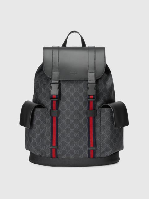 GUCCI GG Black backpack REVERSIBLE