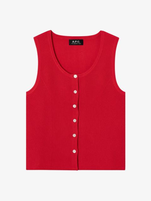 A.P.C. AMBRE TANK TOP