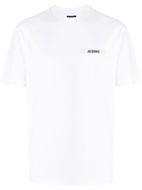 JACQUEMUS Le T-shirt Gros Grain top