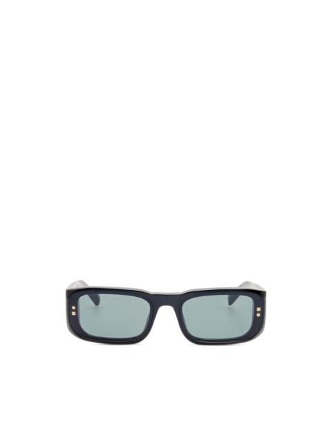 JACQUEMUS rectangle-frame sunglasses