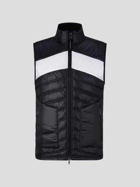BOGNER Jay Quilted waistcoat in Black