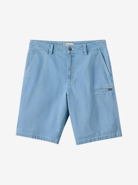 O'Neill O'Riginals Dockside Denim Utility 21" Shorts