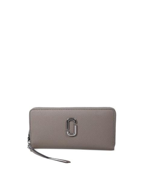 Marc Jacobs logo-plaque zipped wallet