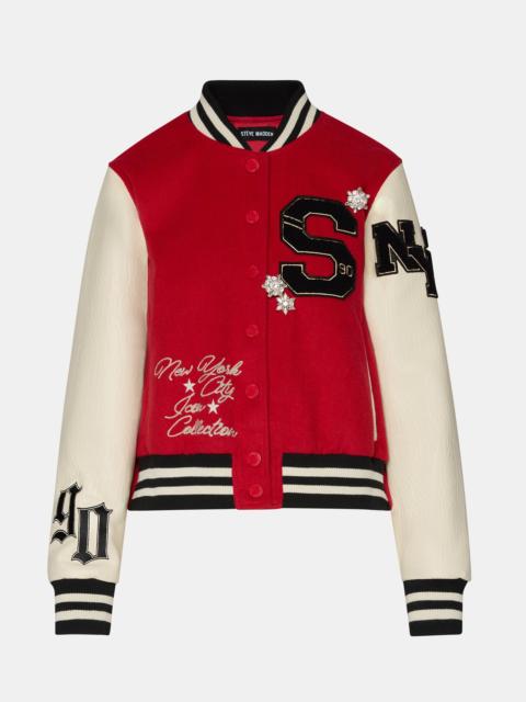 STEVE MADDEN ROONEY JACKET LAVA FLOW