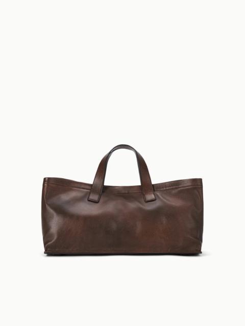 STAUD STAUD PORT TOTE ESPRESSO DISTRESSED