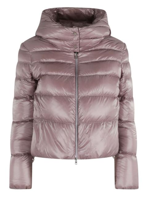 Herno hooded quilted jacket