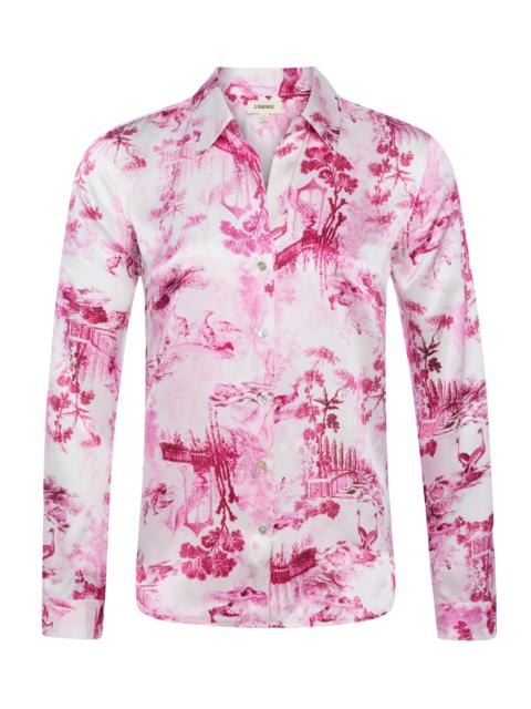 L'AGENCE Tyler Silk Blouse