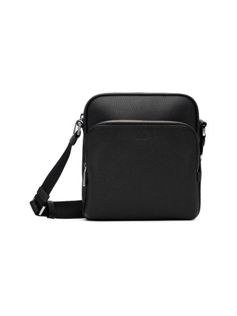 BOSS Black Embossed-Logo Reporter Bag