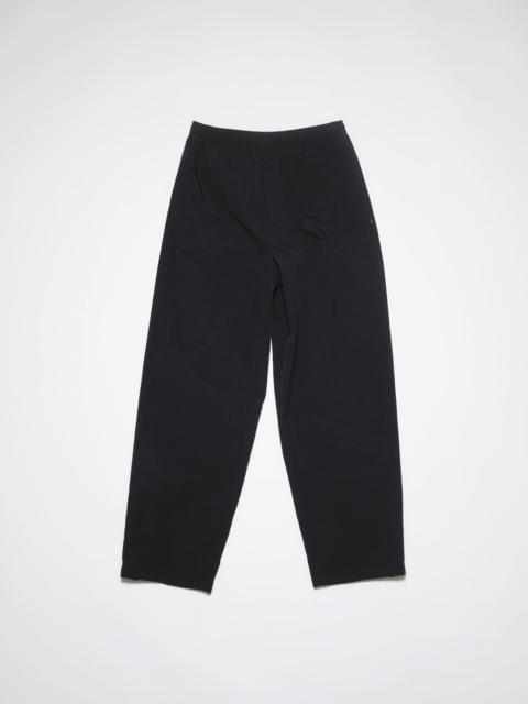 Regular fit trousers - Black