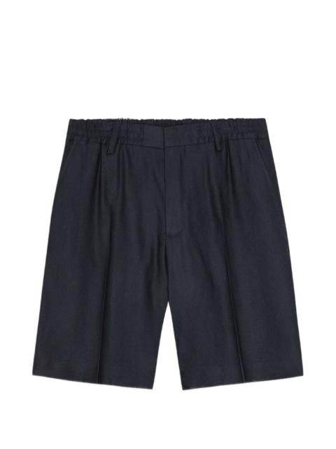 NN07 elastic-waist tailored shorts