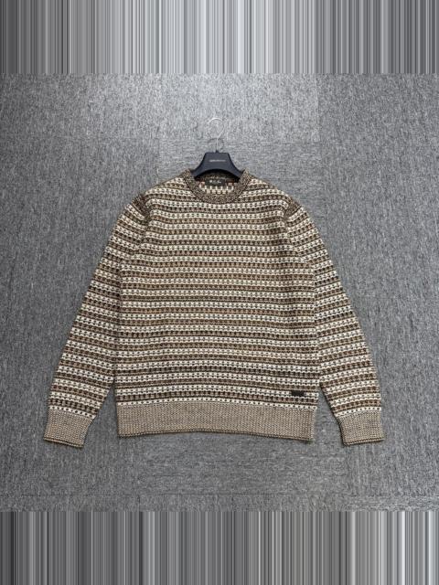 Loro Piana Loro Piana Earth Tone Cashmere Knit Sweater