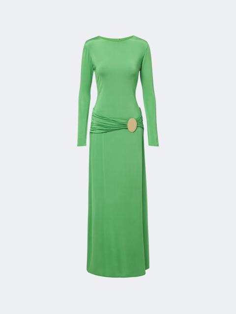 CALA de la CRUZ Eres gathered jersey maxi dress