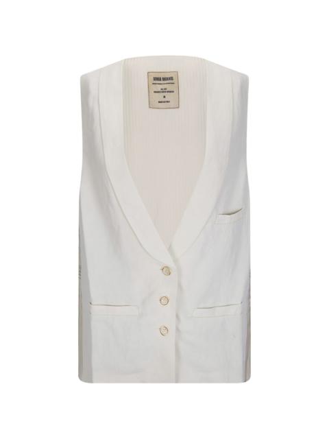 UMA WANG Jill shawl-lapel waistcoat