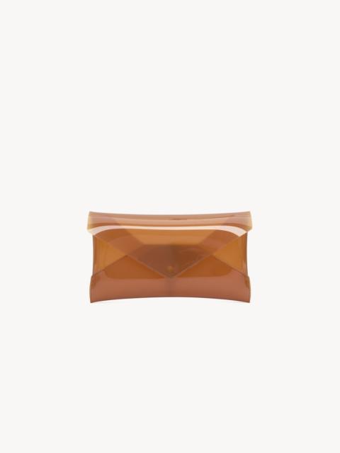 SAINT LAURENT LETTER SMALL POUCH IN VINYL