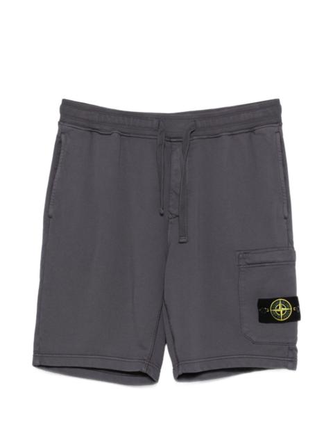 Stone Island logo-patch pocket shorts