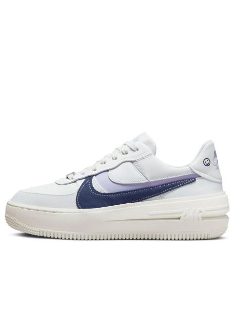 Nike (WMNS) Nike Air Force 1 PLT.AF.ORM 'Summit White Oxygen Purple' FD0382-121