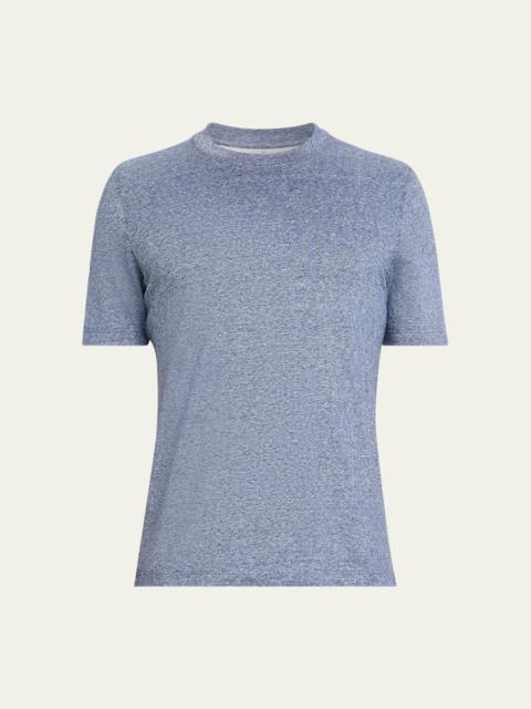 Brunello Cucinelli Men's Classic Fit Cotton Crewneck T-Shirt