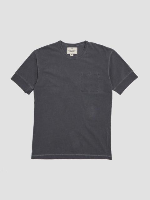 Nigel Cabourn Military Tee in Black