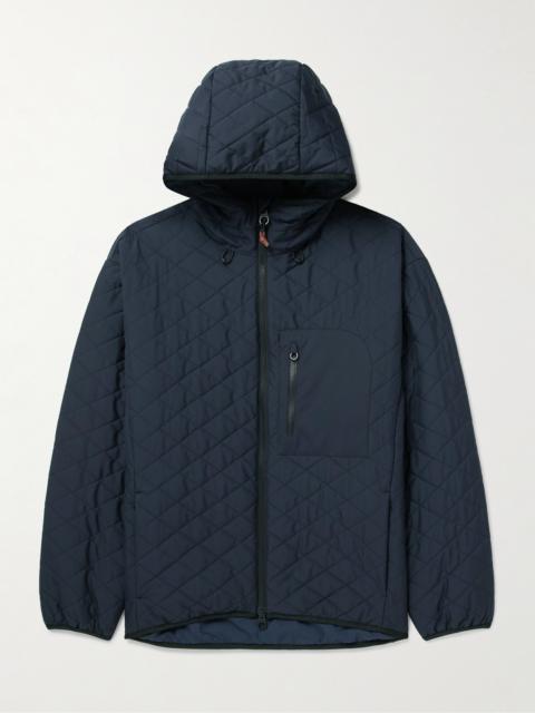Loro Piana Denali Quilted Storm System® Hooded Ski Jacket