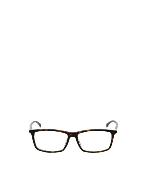 BOSS rectangle-frame glasses