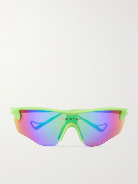 District Vision Junya Racer D-Frame Polycarbonate Sunglasses Green