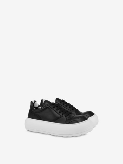 Moschino SNEAKERS IN CALF LEATHER OLLIE
