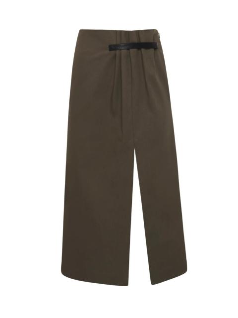 JW Anderson STRAP DETAIL SLIT SKIRT