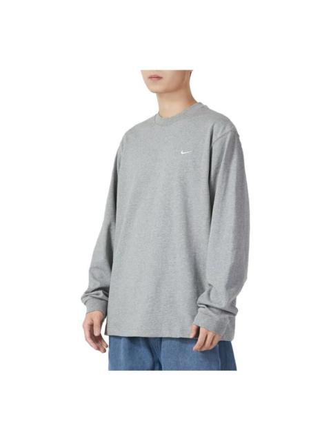 Nike Nike Solo Swoosh Crew Sweatshirt 'Light Grey' DX0885-063