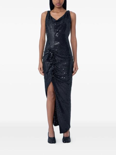 Vivienne Westwood Vivienne Westwood Sequined Cowl-neck Dress