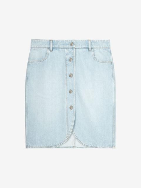 Isabel Marant vaila denim skirt