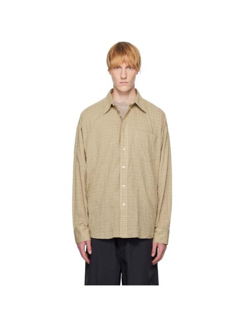 HOPE Beige Wide Fit Room Shirt