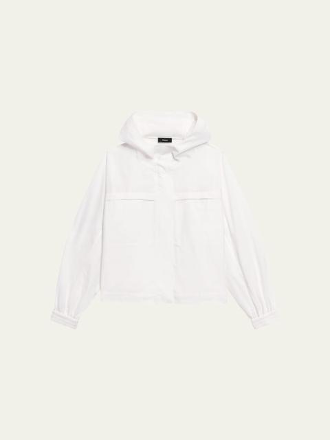 Theory Gathered Hooded Jacket