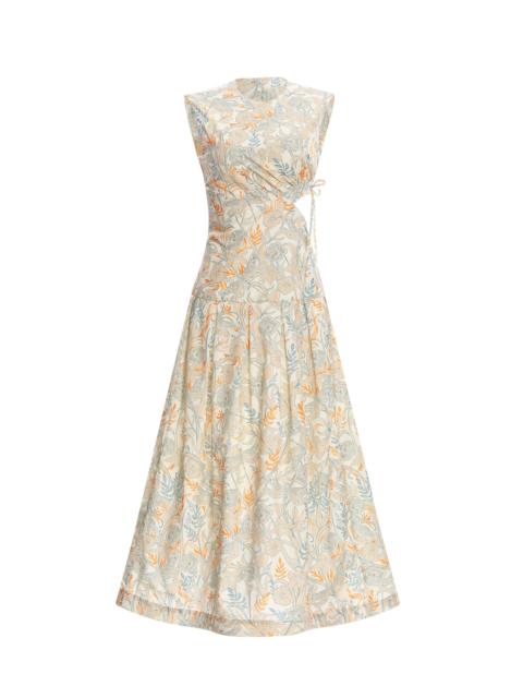 Agua by Agua Bendita Otoño Vuelo Amanecer Midi Dress