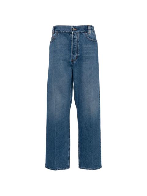 Meryll Rogge faded effect wide-leg jeans