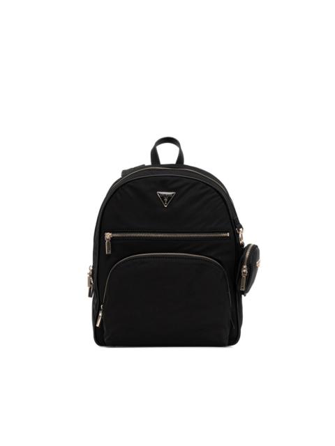 GUESS USA zip logo-plaque backpack