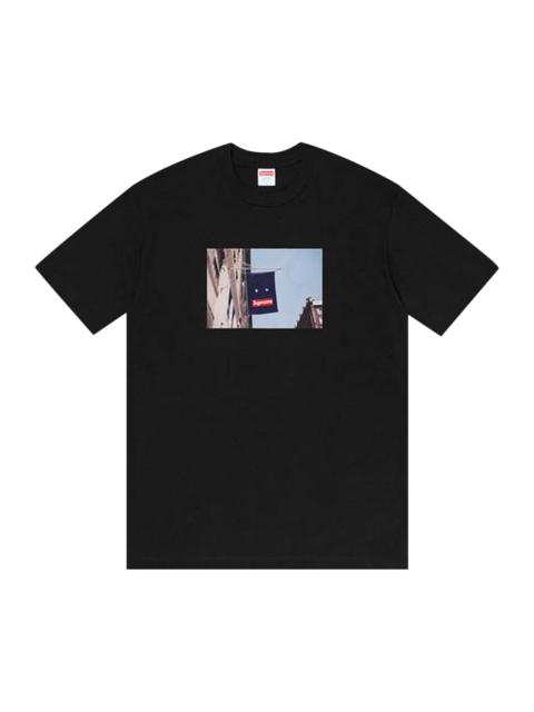 Supreme Banner Tee 'Black'