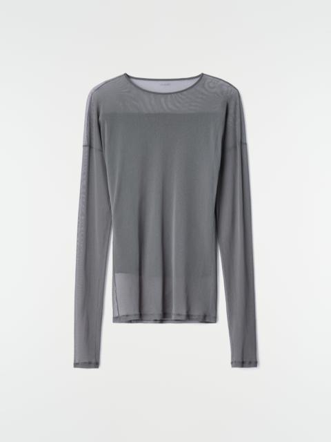 Lemaire LONG-SLEEVE BALLERINA-STYLE TOP IN MESH JERSEY
