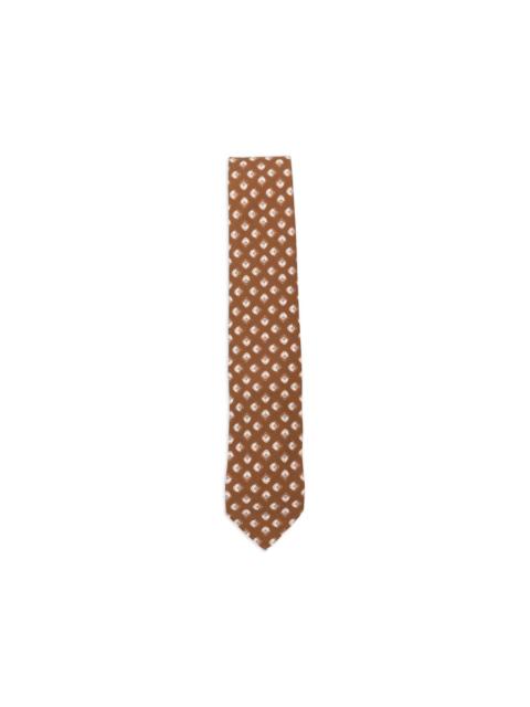 LARDINI geometric-print tie