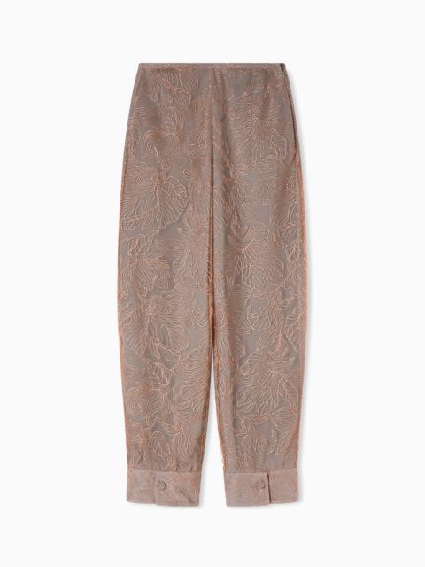 EMPORIO ARMANI FASHION TROUSERS