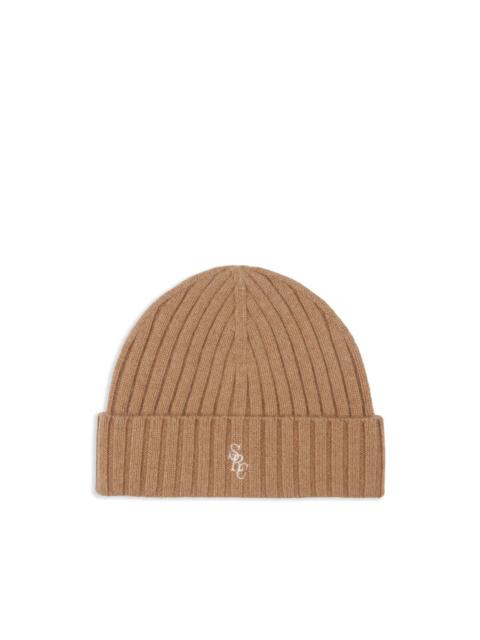 Sporty & Rich ribbed beanie