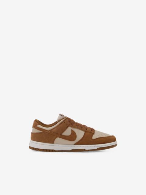 Nike Dunk Low suede sneakers