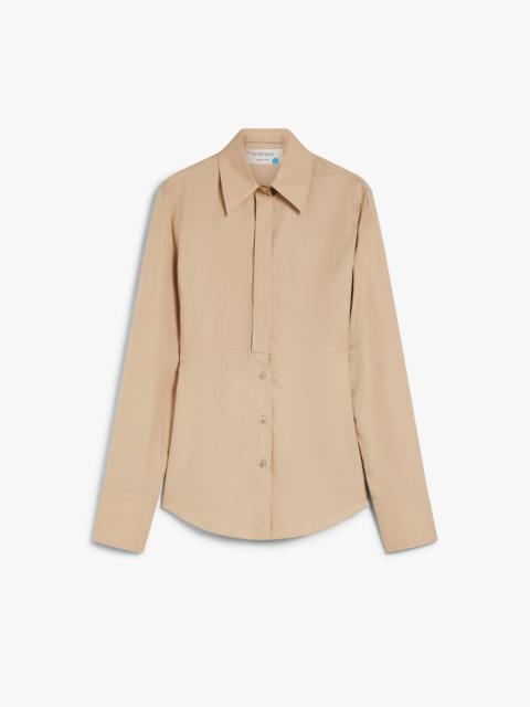 Sportmax GOCCE Slim-fit poplin shirt