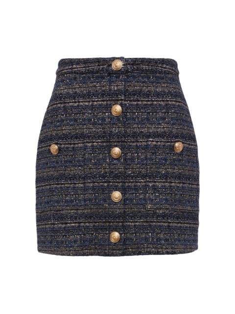 L'AGENCE Zander Tweed Mini Skirt