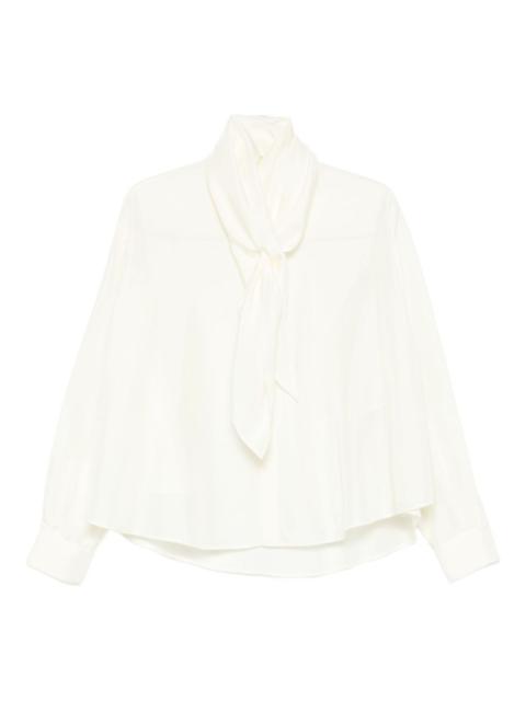 Carven silk blouse