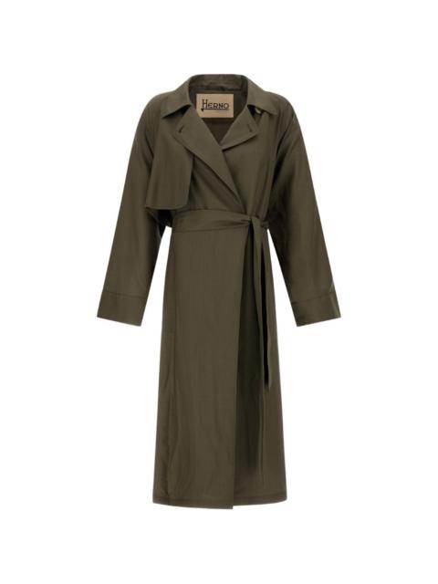 Herno belted trench coat