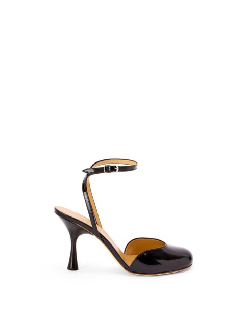 Loewe Ankle strap pump in calfskin