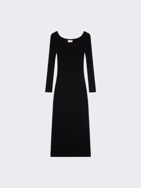 Loulou de Saison Anoush Knitted Dress Black