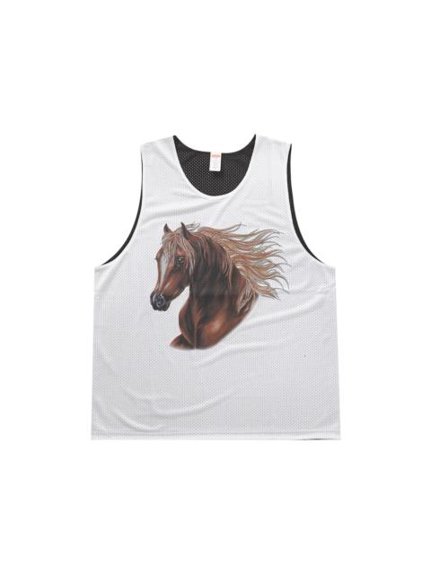 Supreme Supreme Mustang Reversible Basketball Jersey White