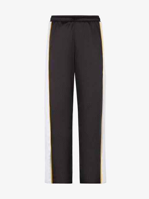 FENDI Black tech mesh pants